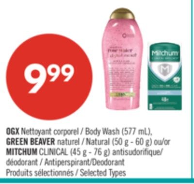 OGX Nettoyant corporel (577 mL), GREEN BEAVER n…
