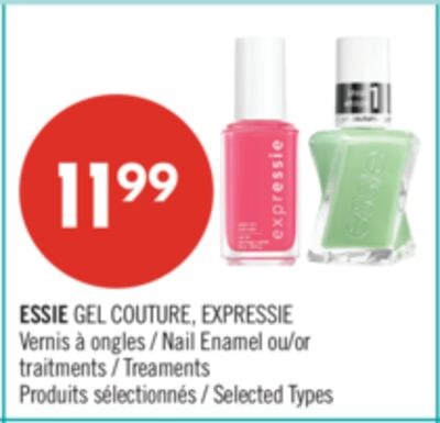 ESSIE GEL COUTURE, EXPRESSIE Vernis à ongles ou…
