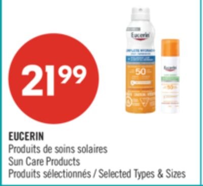 EUCERIN Produits de soins solaires