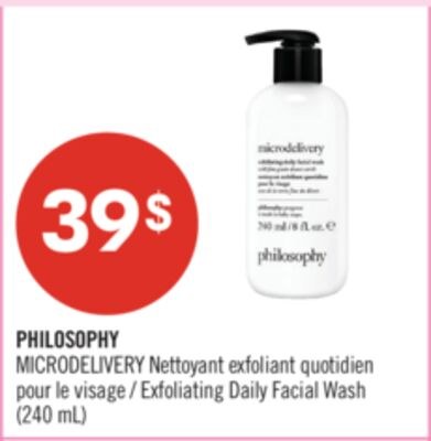 PHILOSOPHY MICRODELIVERY Nettoyant exfoliant qu…