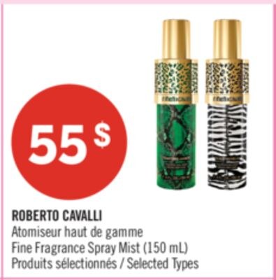 ROBERTO CAVALLI Atomiseur haut de gamme