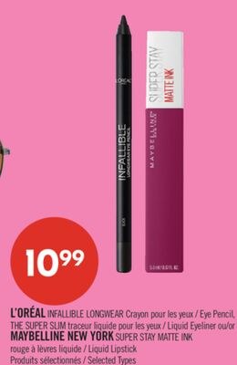L'ORÉAL INFALLIBLE LONGWEAR Crayon pour les yeu…