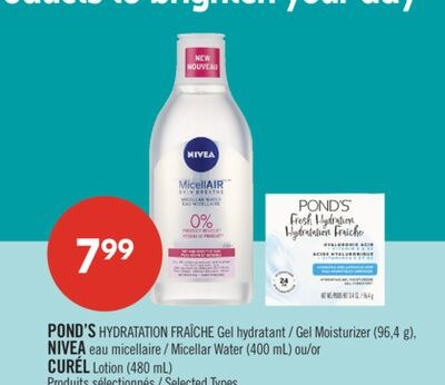 POND'S HYDRATATION FRAÎCHE Gel Moisturizer (96,…