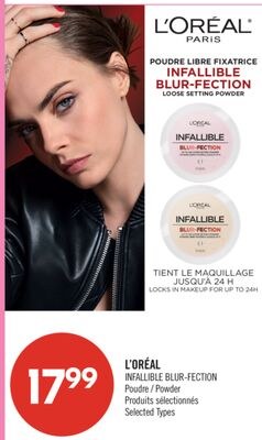 L'ORÉAL INFALLIBLE BLUR-FECTION Poudre