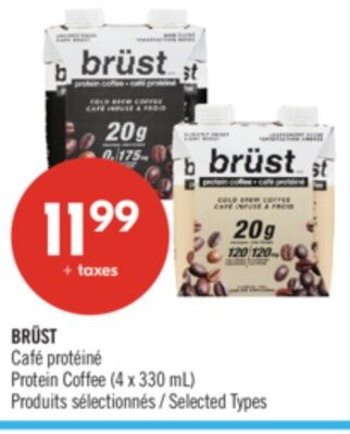 BRÜST Café protéiné