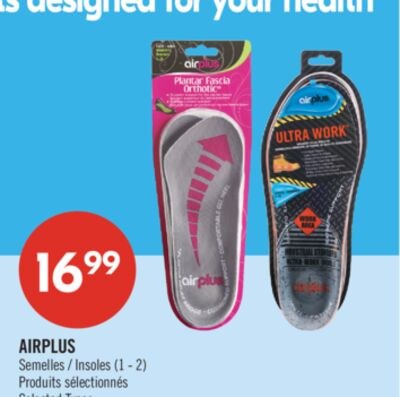 AIRPLUS Semelles