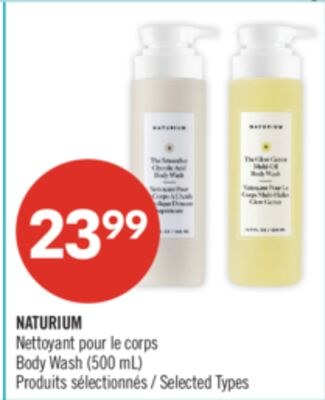 NATURIUM Nettoyant pour le corps Body Wash