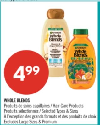 WHOLE BLENDS Produits de soins capillaires