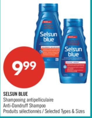 SELSUN BLUE Shampooing antipelliculaire