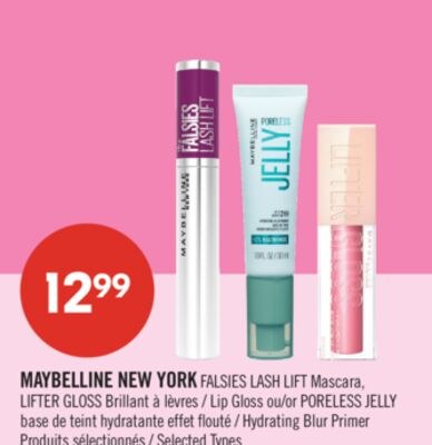 MAYBELLINE NEW YORK FALSIES LASH LIFT Mascara, …
