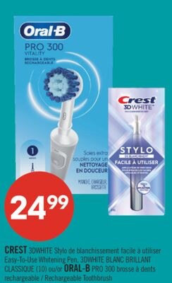 CREST 3DWHITE Stylo de blanchissement facile à …