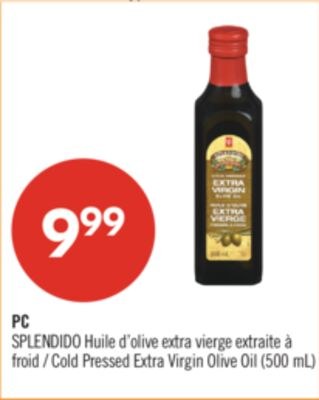 PC SPLENDIDO Huile d'olive extra vierge extrait…