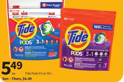 Tide Pods