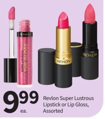 Revlon Super Lustrous Lipstick or Lip Gloss
