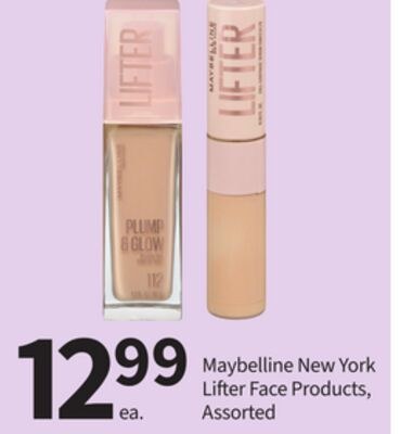 Maybelline New York Lifter Face Products, Assor…