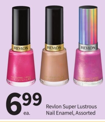 Revlon Super Lustrous Nail Enamel, Assorted