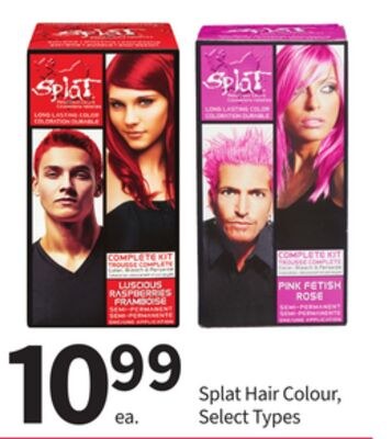 Splat Hair Colour
