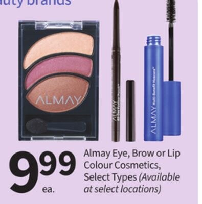 Almay Eye, Brow Or Lip Colour Cosmetics