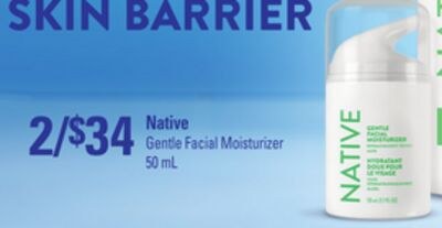 Native Gentle Facial Moisturizer