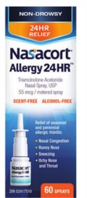 Nasacort Allergy 24 HR 120 Sprays