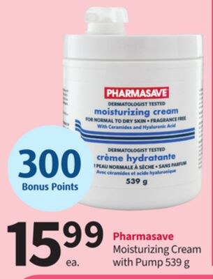 Pharmasave Moisturizing Cream with Pump