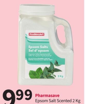 Pharmasave Epsom Salt Scented 2 Kg