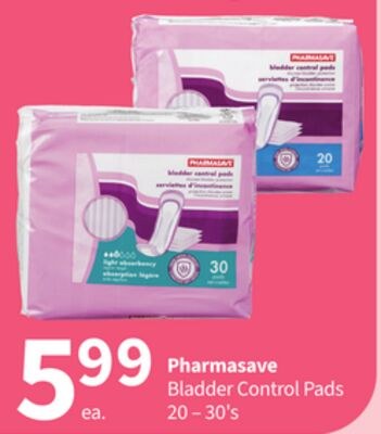 Pharmasave Bladder Control Pads