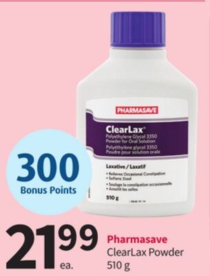 Pharmasave ClearLax Powder