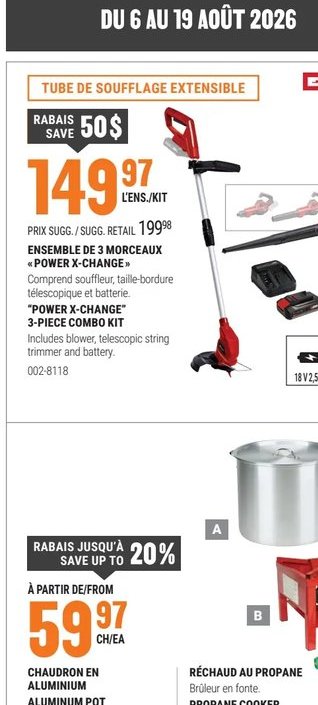 Tube de soufflage extensible Einhell
