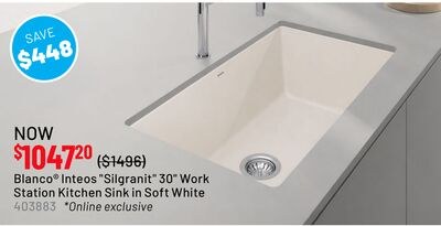 Blanco® Inteos "Silgranit" 30" Work Station Kit…