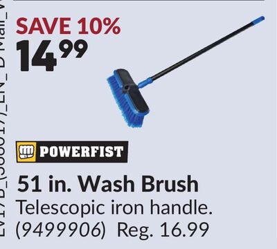 51 in. Wash Brush