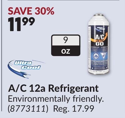 A/C 12a Refrigerant