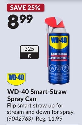 Smart-Straw Spray Can