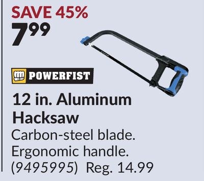 12 in. Aluminum Hacksaw