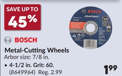 Metal-Cutting Wheels
