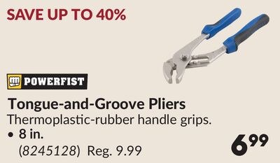 Tongue-and-Groove Pliers