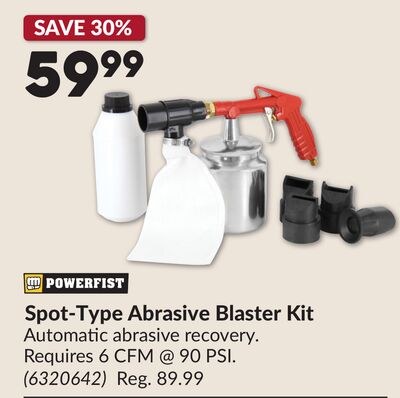 Spot-Type Abrasive Blaster Kit