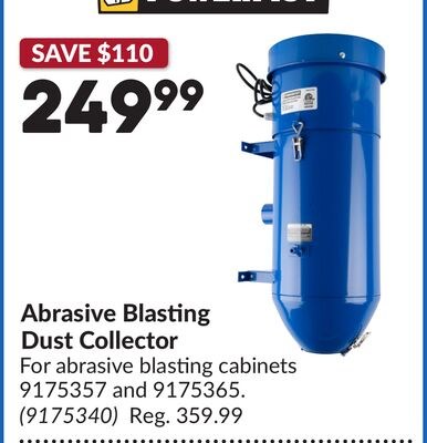 Abrasive Blasting Dust Collector