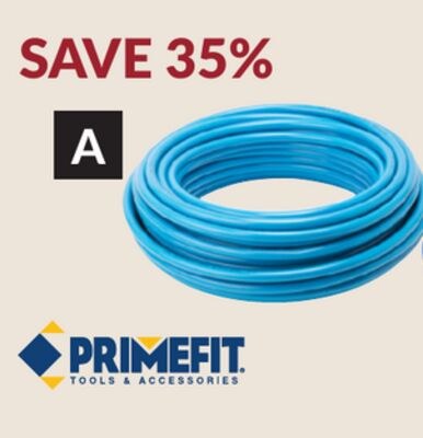 Push-to-Connect Air Tubing, 100 ft x 1/2 in.