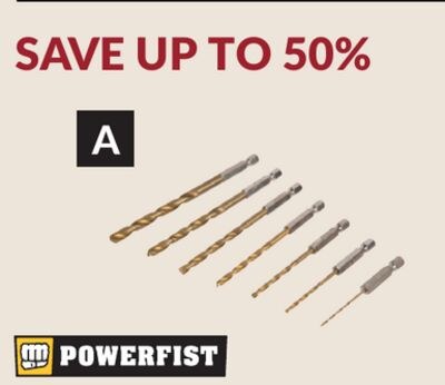 7 pc Hex-Shank Quick-Change Drill Bit Sets