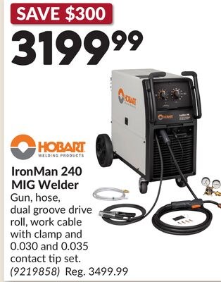 IronMan 240 MIG Welder