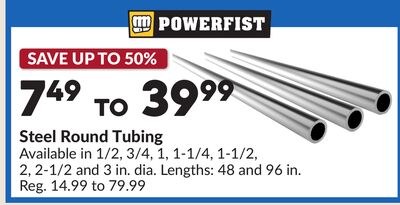 Steel Round Tubing