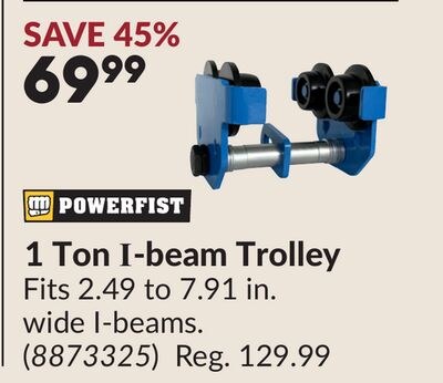 1 Ton I-beam Trolley