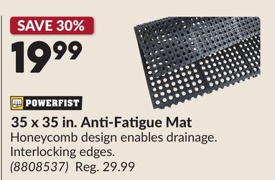 35 x 35 in. Anti-Fatigue Mat