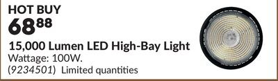 15,000 Lumen LED High-Bay Light