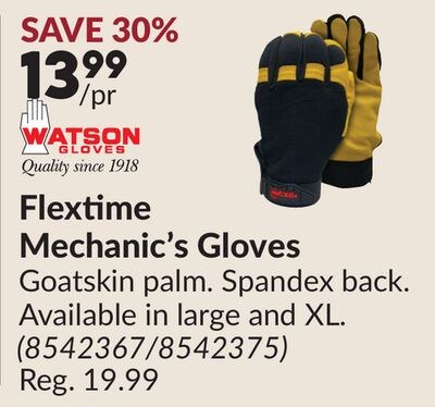 Flextime Mechanic's Gloves