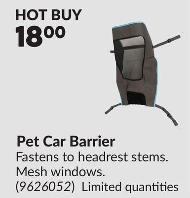 Pet Car Barrier