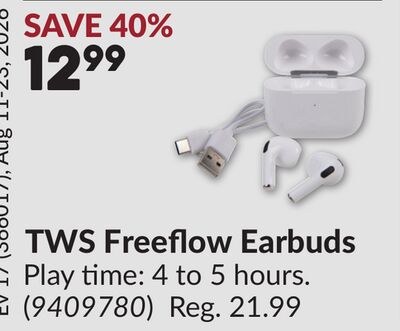 TWS Freeflow Earbuds
