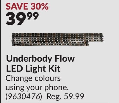 Underbody Flow LED Light Kit
