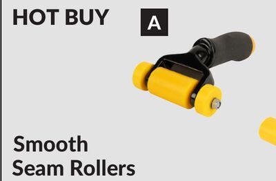 Smooth Seam Rollers